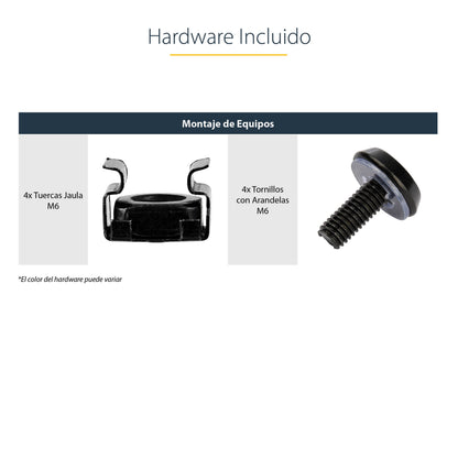 StarTech.com CABSHELFV1U accesorio para rack Repisa de estante