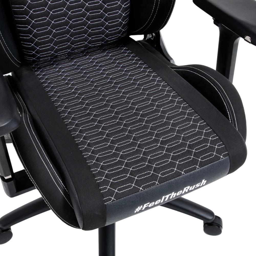 Silla Gamer Balam Rush Ultimate U5 PU+Alcantara Clase 4 Soporta 150kg 135° Reposabrazos 4D Cojines