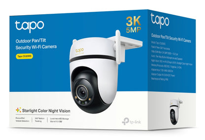 TP-Link TAPO C530WS cámara de vigilancia Torreta Cámara de seguridad IP Exterior 2880 x 1620 Pixeles Pared
