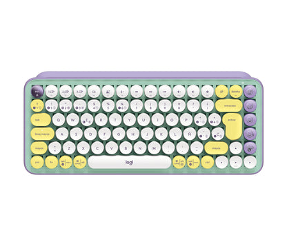 Teclado Logitech Pop Mecánico Teclas Emoji Personalizables Color Fresh Vibes