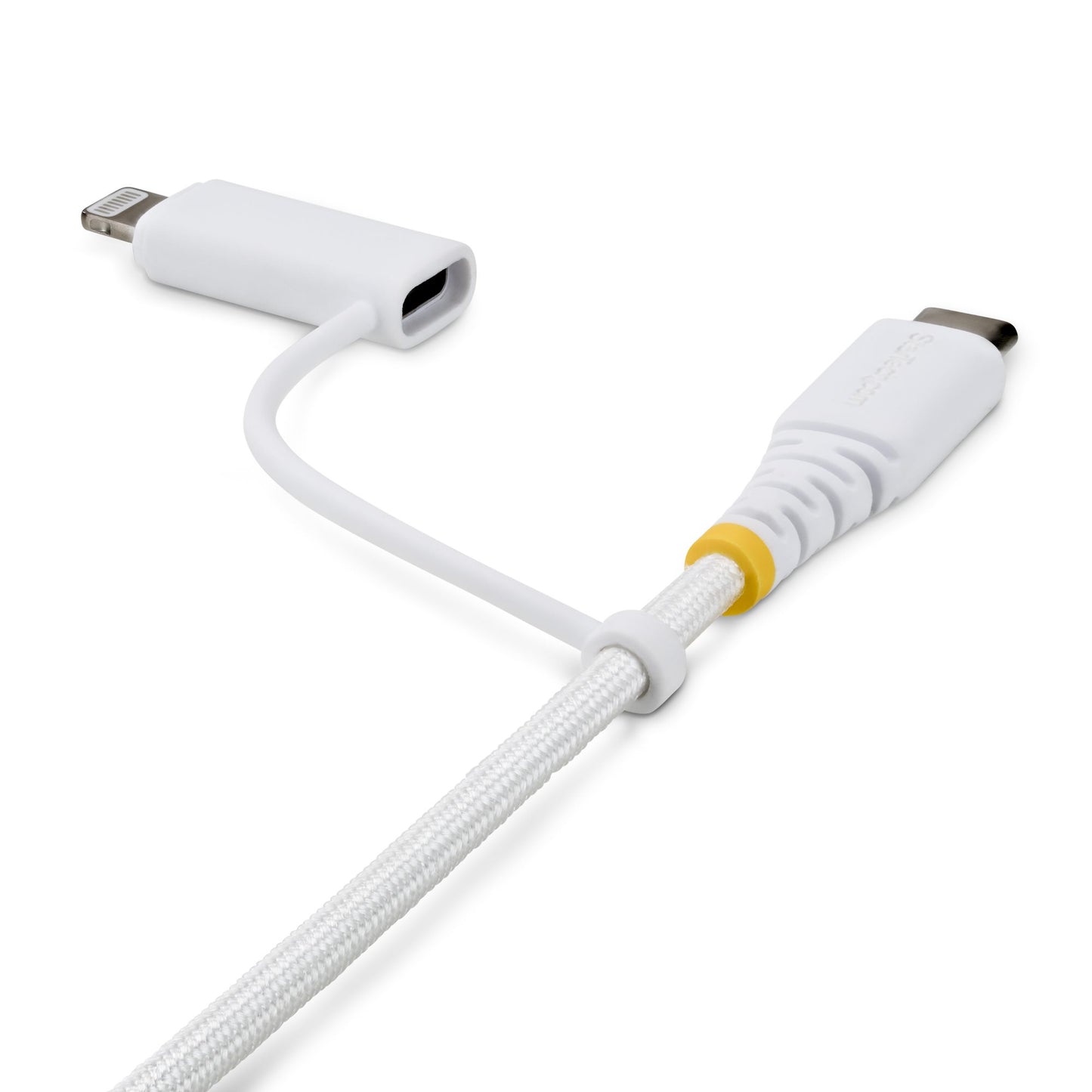 StarTech.com 1M-U2-LNTC-CABLE cable USB USB C 0.48 Gbit/s Blanco