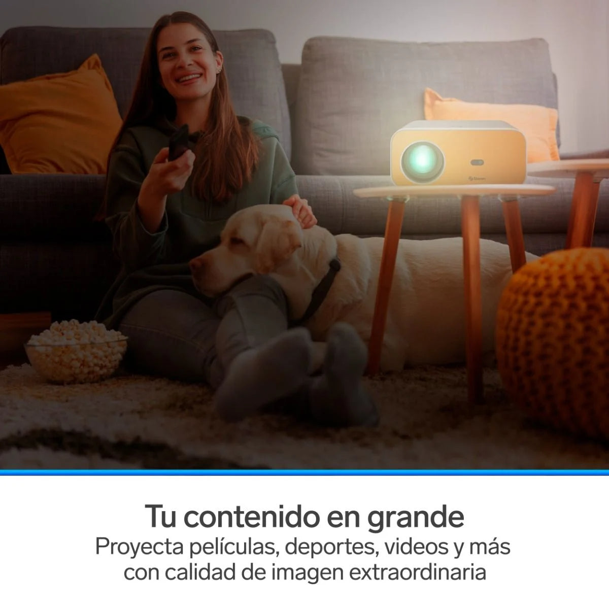 Proyector Multimedia STEREN FULL HD 300 LM ANSI WIFI