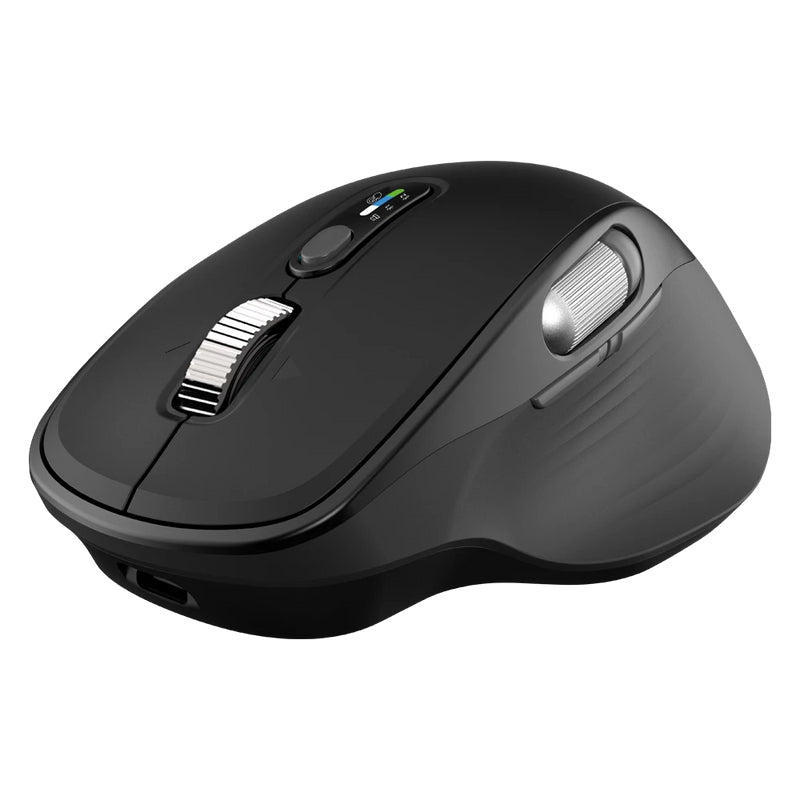 Acteck Virtuos Pro Ultra MI777 ratón Universal Diestro RF Wireless + Bluetooth + USB Type-C Óptico 4800 DPI