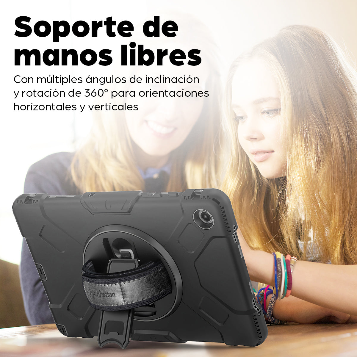 Funda de uso rudo Manhattan Galaxy Tab A9+ (11)