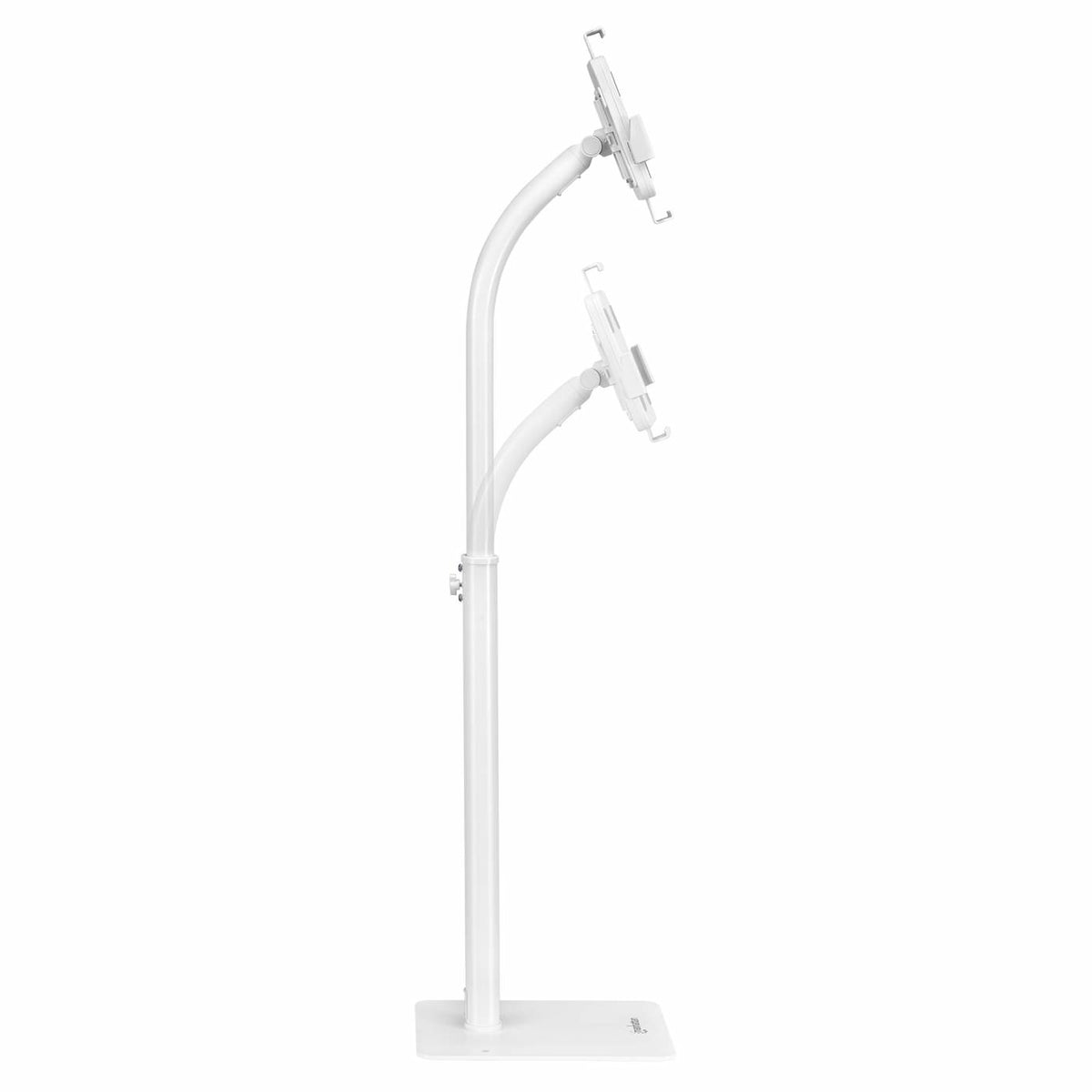 Soporte de Suelo Manhattan Antirrobo para Tablet/iPad 7.9" a 11" Altura 790 a 1190mm Color Blanco