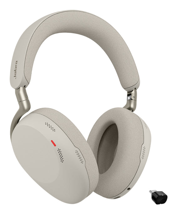 Jabra Evolve3 85 MS + Link 390c Auriculares Inalámbrico Diadema Llamadas/Música USB Tipo C Bluetooth Gris
