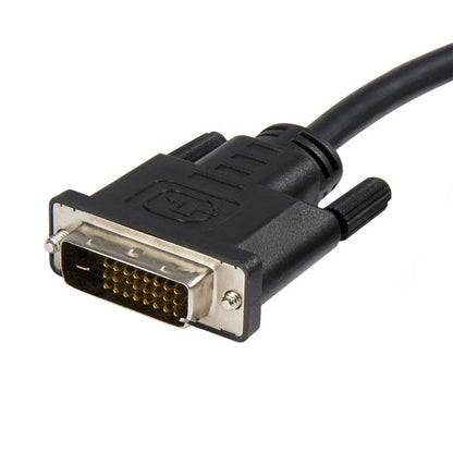 StarTech.com DP2DVIMM10 adaptador de cable de vídeo DVI-D Negro