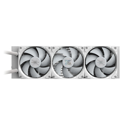 Enfriamiento Líquido Gigabyte GAMING 360 ICE 3x120mm hasta 2200RPM Blanco 1851/1700/115X/1200/AM5/AM4