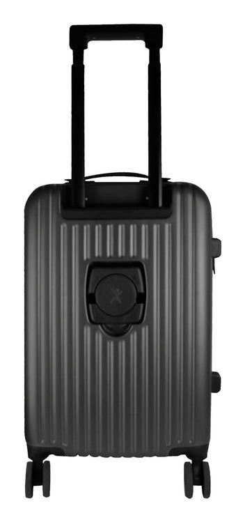 Perfect Choice PC-084792 equipaje Tranvía Caparazón duro Gris Acrilonitrilo butadieno estireno (ABS), Aluminio, Policarbonato (PC), Poliéster