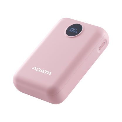 Power Bank Adata 10000mAh Digital PC10022 Rosa