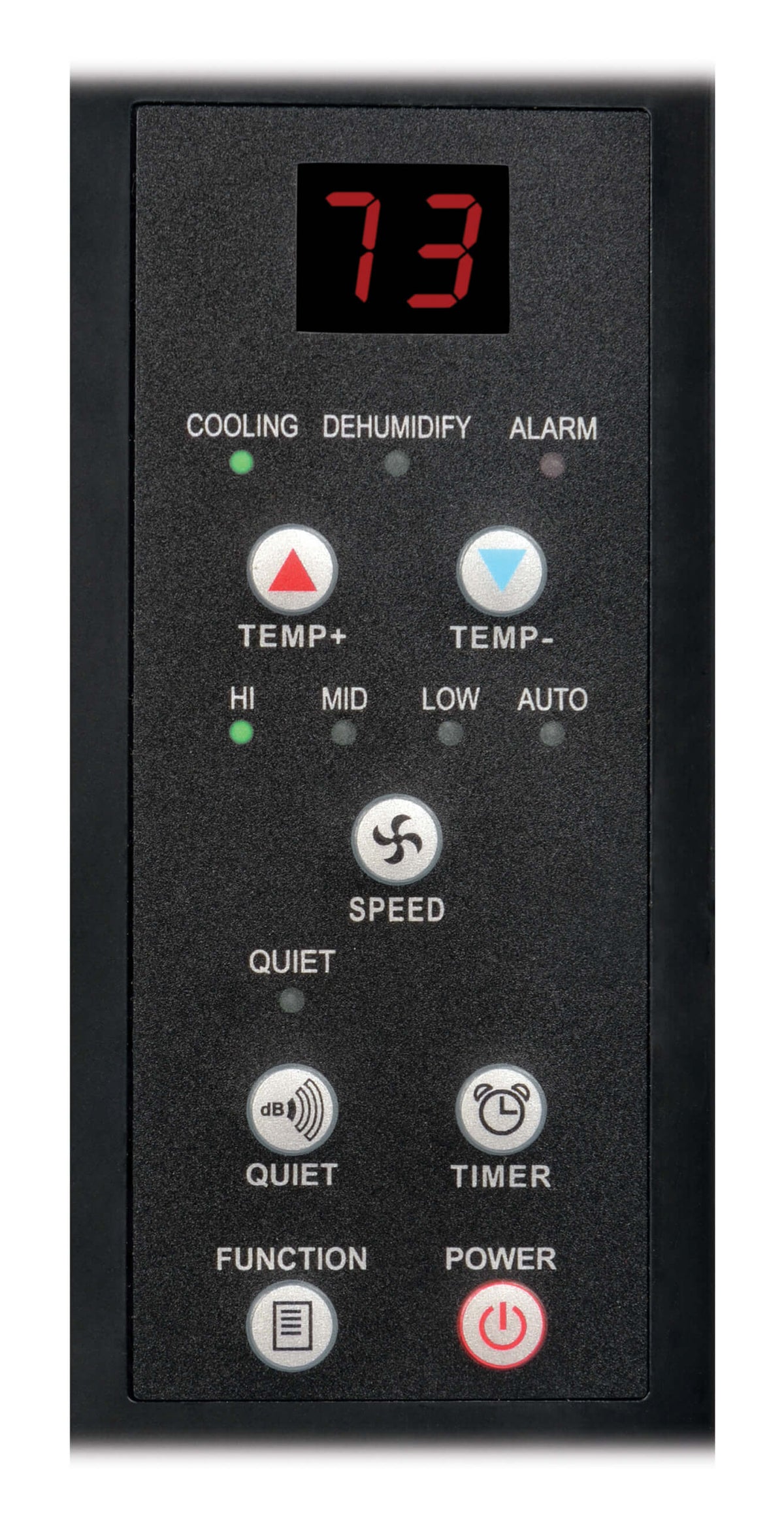 Tripp Lite SRCOOL7KRME equipo de refrigeración para rack 1020 W Negro 8U 93.56 L/s Pantalla incorporada LCD