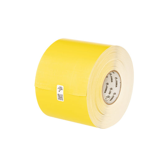 Etiqueta papel Zebra 4 x 6 pulgadas TT Z-Perform 2000T núcleo de 3 pulgadas 1000/rollo 4 piezas por caja amarillo
