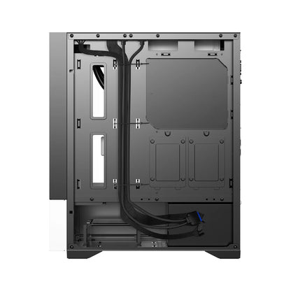 Balam Rush Nitrox Aircool 5500 ABW Midi Tower Negro, Blanco