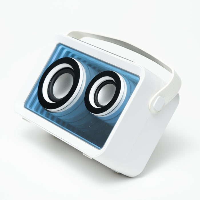 Bocina Portátil Loopstar Perfect Choice Bluetooth Recargable 15W Blanco