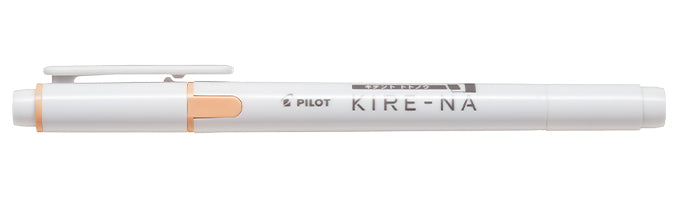 Resaltador Pilot KIRE-NA doble punta Cincel/Fino color Naranja C/10