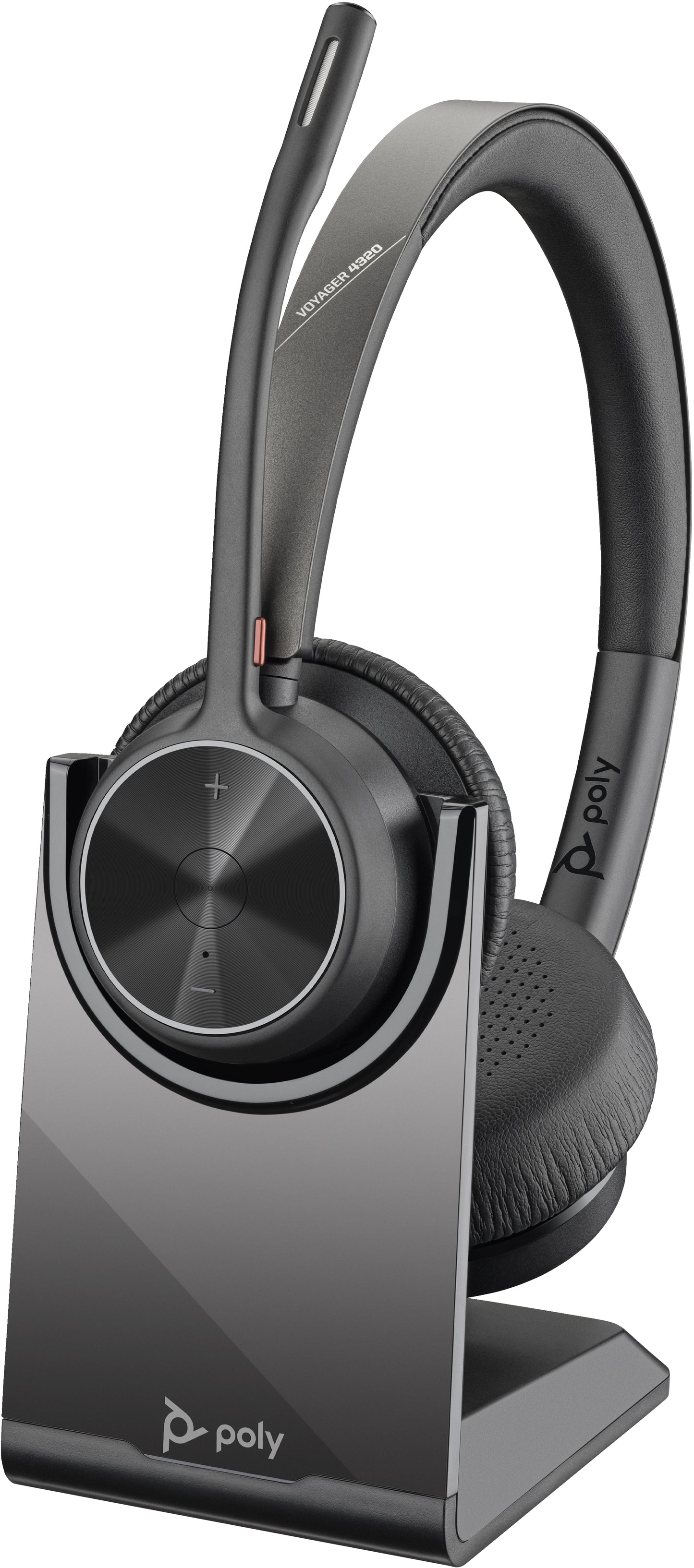 HP Poly Voyager 4320 USB-C Headset +BT700 dongle +Charging Stand Inalámbrico y alámbrico Diadema Llamadas/Música USB Tipo C Bluetooth Base de carga Negro