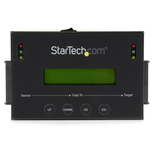StarTech.com SATDUP11IMG duplicador de datos o soporte Duplicador de HDD/SSD Negro