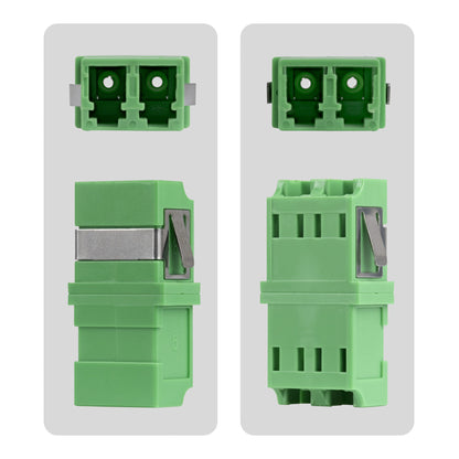StarTech.com DUPLEXLCAPCNOF adaptador de fibra óptica LC/APC 10 pieza(s) Verde