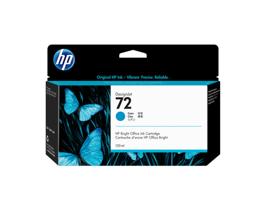 Tinta HP LF 72 Cyan 130Ml Ink