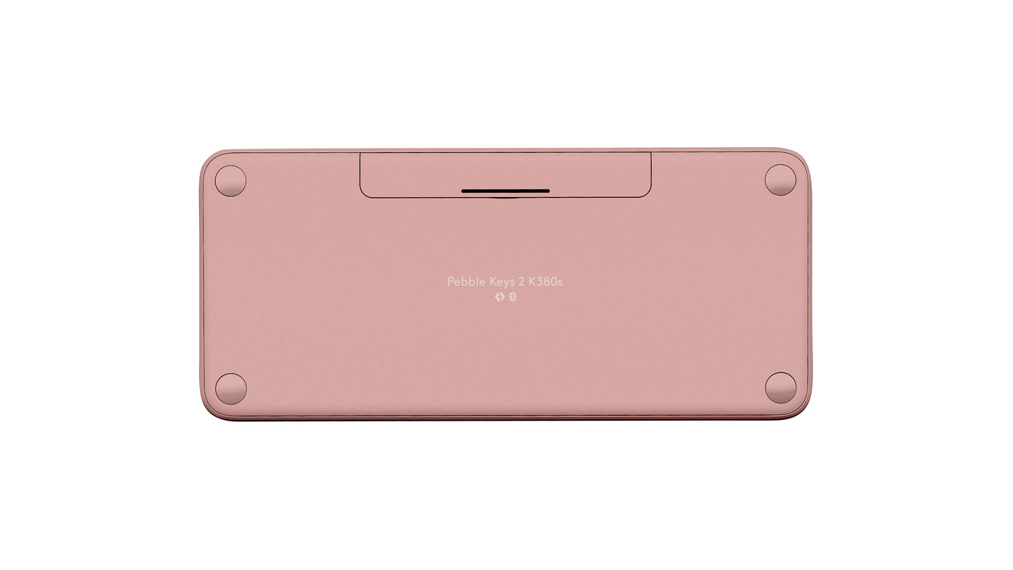 Logitech 920-011785 teclado Universal Bluetooth QWERTY Español Rosa