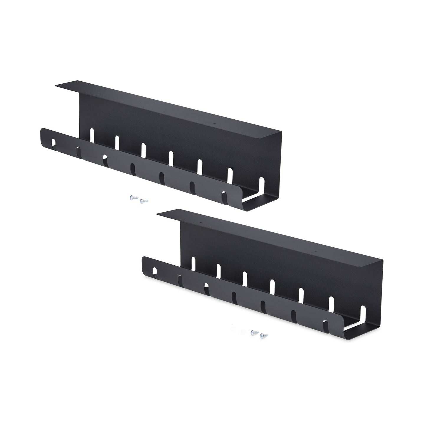 StarTech.com S2MB-DESK-CABLE-TRAY organizador de cables Bandeja de cables 2 pieza(s)