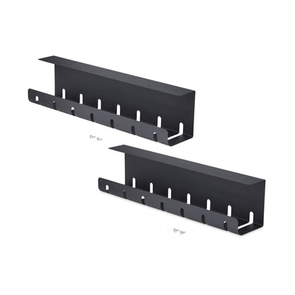 StarTech.com S2MB-DESK-CABLE-TRAY organizador de cables Bandeja de cables 2 pieza(s)