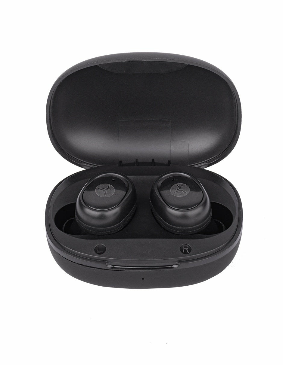 TechZone TZWS03 audífono y auriculare Auriculares True Wireless Stereo (TWS) Intra auditivo Música Bluetooth Negro