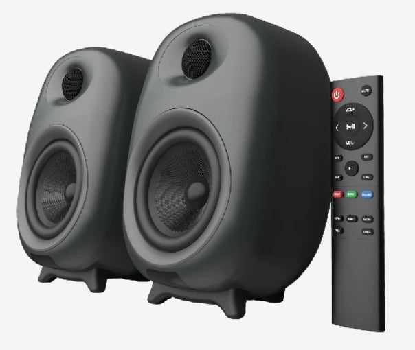 Acteck Bocinas Bluetooth Dynamic Exact BS685 De 2 vías Negro Alámbrico 80 W