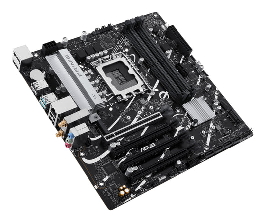 Tarjeta Madre ASUS PRIME B760M-A AX6 II S-1700 4xDDR5 HDMI DisplayPort Micro ATX