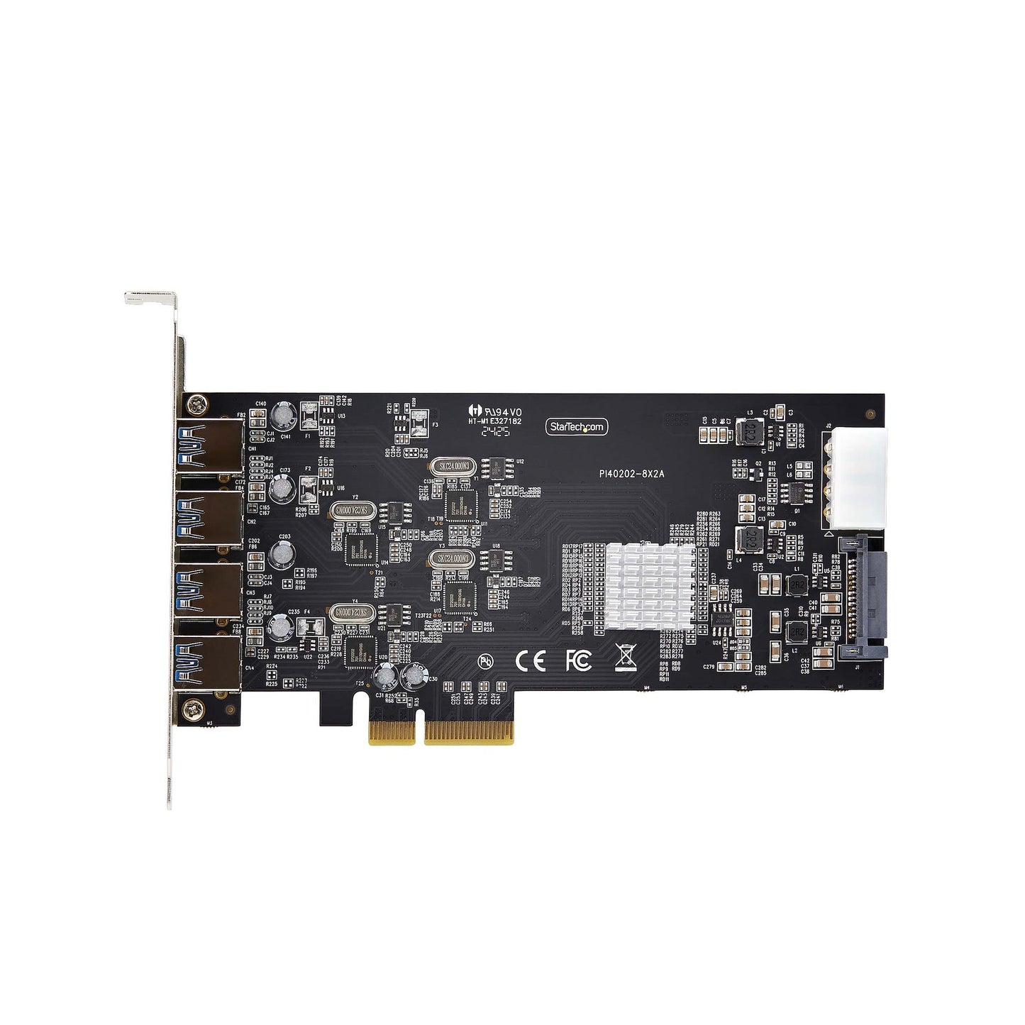 StarTech.com P5Q4A-USB-CARD tarjeta o adaptador de interfaz USB 3.2 Gen 1 (3.1 Gen 1)