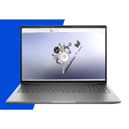 HP Zbook X G1i Intel Core Ultra 9 285H Estación de trabajo móvil 40.6 cm (16") WUXGA 32 GB DDR5-SDRAM 1 TB SSD NVIDIA RTX PRO 2000 Blackwell Wi-Fi 7 (802.11be) Windows 11 Pro AI Workstation, AI PC Plata