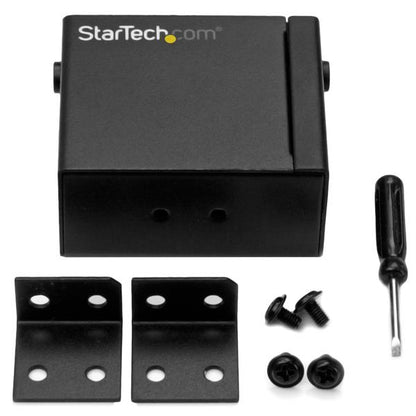 StarTech.com HDBOOST extensor de audio/video Repetidor AV Negro