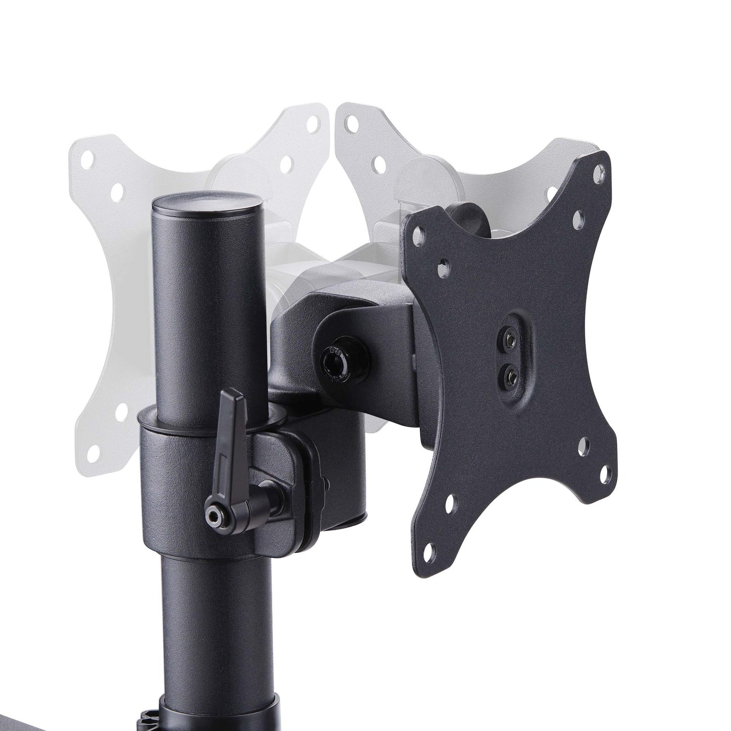 StarTech.com 3MP2AG-MONITOR-ARM soporte para pantalla plana 68.6 cm (27") Escritorio Negro