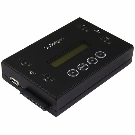StarTech.com SU2DUPERA11 duplicador de datos o soporte Duplicador de discos duros Negro 2 copias