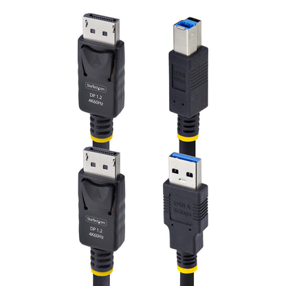 StarTech.com DU12210-KVM-CABLE cable para video, teclado o ratón (KVM) Negro 3.1 m