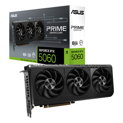 Tarjeta de Video Asus Prime-RTX5060-8G 8GB GDDR7 128BIT PCI-E 5.0 HDMI 3xDP 3 Fan