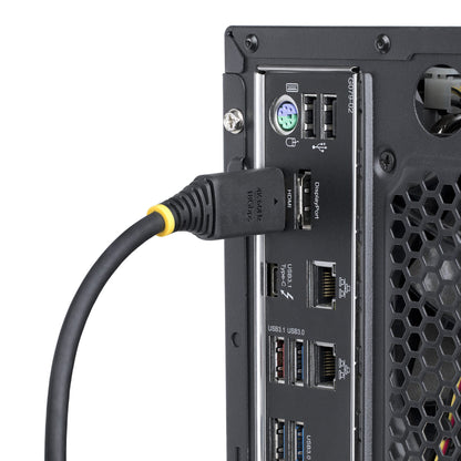 StarTech.com HDMI2-CABLE-GRIP-8F cable HDMI HDMI Tipo A (Estándar) Negro