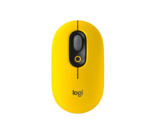 Mouse Logitech Pop Inalámbrico con Función Emojis Personalizable 1000dpi Color Blast
