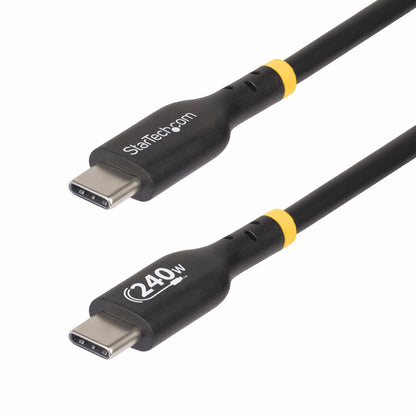 StarTech.com USB2EPR2M cable USB USB 2.0 2 m USB C 0.48 Gbit/s 240 W Negro