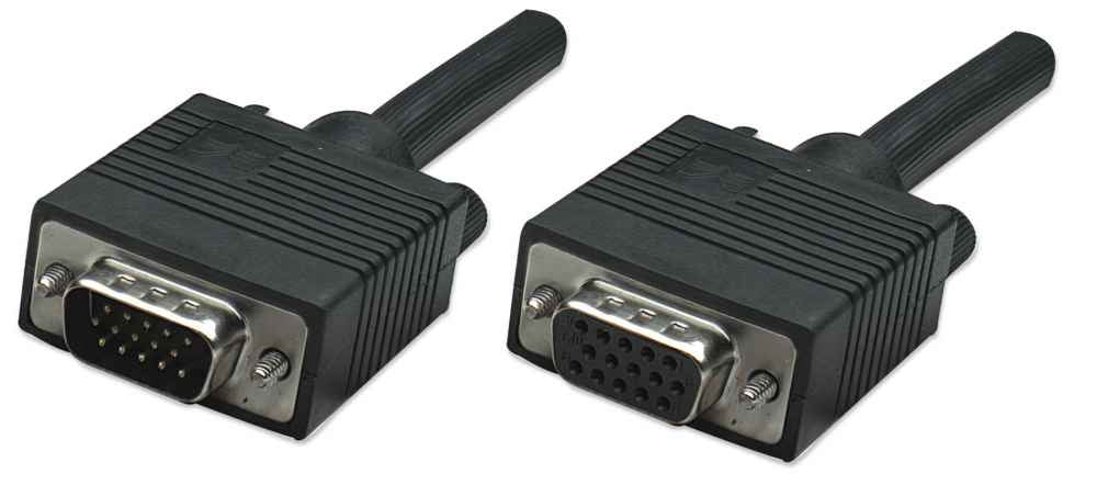 Manhattan 309011 cable VGA 1.8 m VGA (D-Sub) Negro