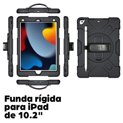 Funda de uso rudo Manhattan iPad 10.2 (8va 9va gen)