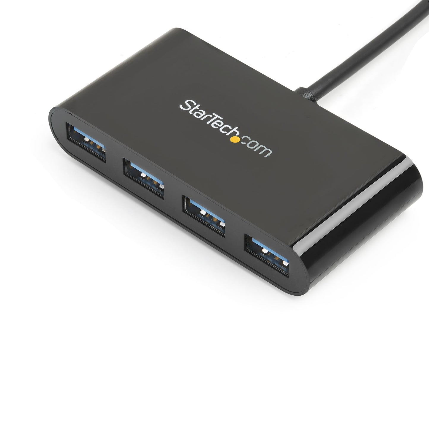 StarTech.com HB30C4AB nodo concentrador USB 3.2 Gen 1 (3.1 Gen 1) Type-C 5000 Mbit/s Negro