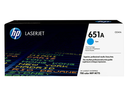 Toner HP 651A Cyan