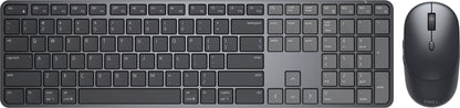 DELL Pro 7 Slim KM726 teclado Ratón incluido Hogar / Oficina RF inalámbrico + bluetooth Español Negro