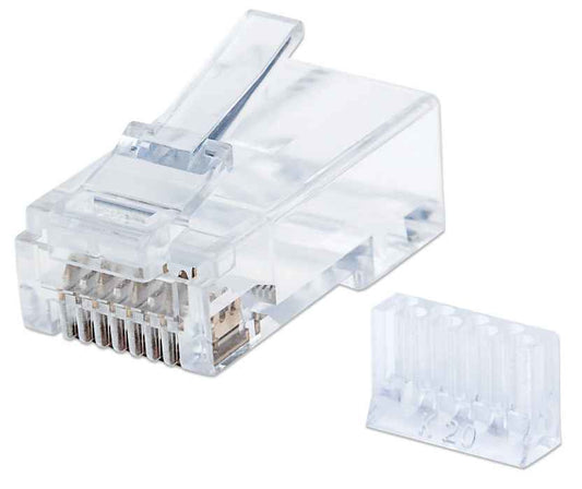 Intellinet 790604 conector Transparente