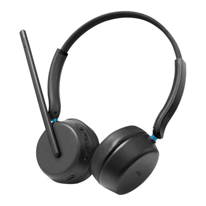 Acteck AC-942386 audífono y auriculare Auriculares Inalámbrico Diadema Llamadas/Música/Deportes/Diario USB Tipo C Bluetooth Negro