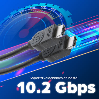 Manhattan 308816 cable HDMI 1 m HDMI Tipo A (Estándar) Negro
