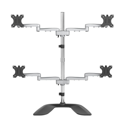 StarTech.com ARMQUADSS soporte para pantalla plana 81.3 cm (32") Negro, Plata