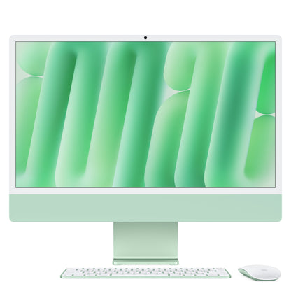 Apple iMac Apple M M4 59.7 cm (23.5") 4480 x 2520 Pixeles PC todo en uno 16 GB 256 GB SSD macOS Sequoia Wi-Fi 6E (802.11ax) Verde