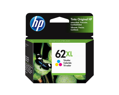 HP 62XL High Yield Tri-color Original Ink Cartridge cartucho de tinta 1 pieza(s) Súper alto Cian, Magenta, Amarillo